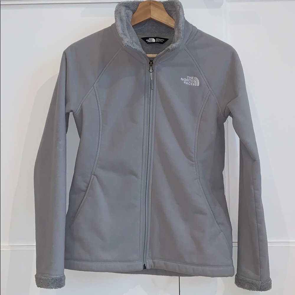 north face grey jacket